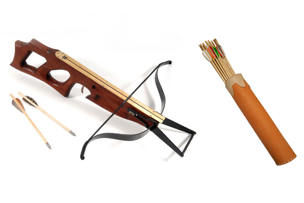 Арбалет и стрелы из комплекта аттракциона Луки и Арбалеты