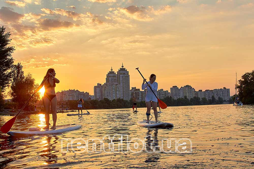 Збільшити фото сапбордінга на заході Сапбордінг на заході