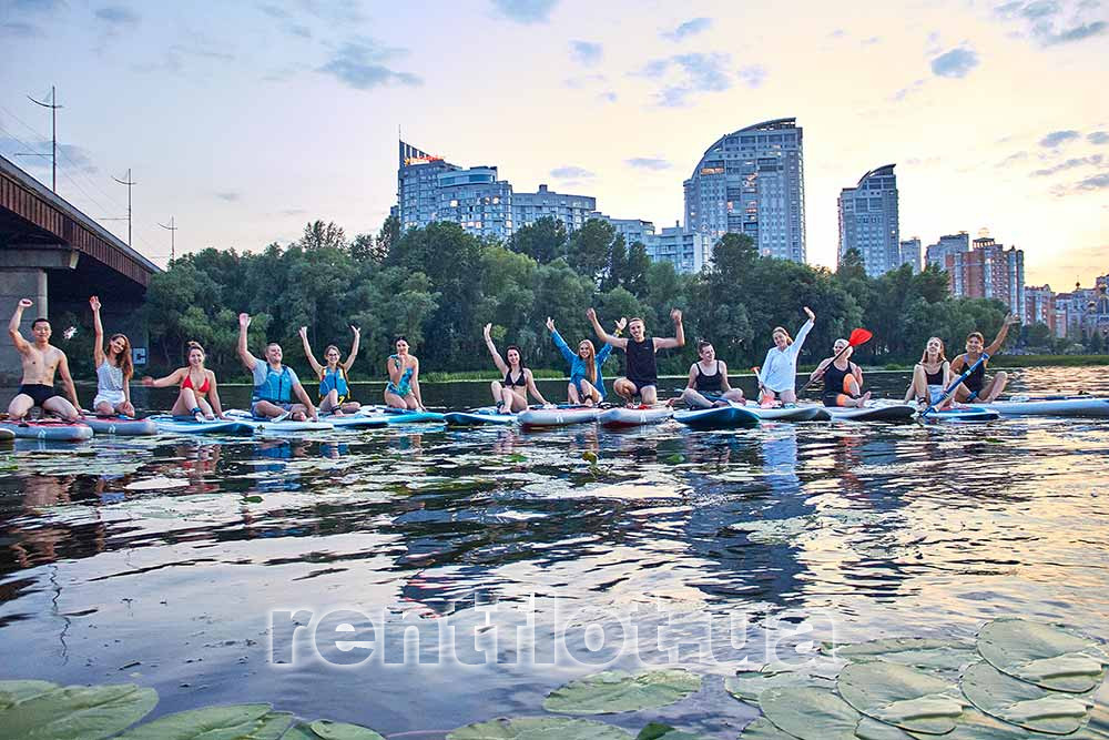 Збільшити фото командного сапбордінга Командний сапбордінг