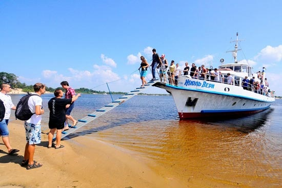 Маршрут від Оболоні до острова Великий Збільшити фото маршруту від Оболоні до острова Великий