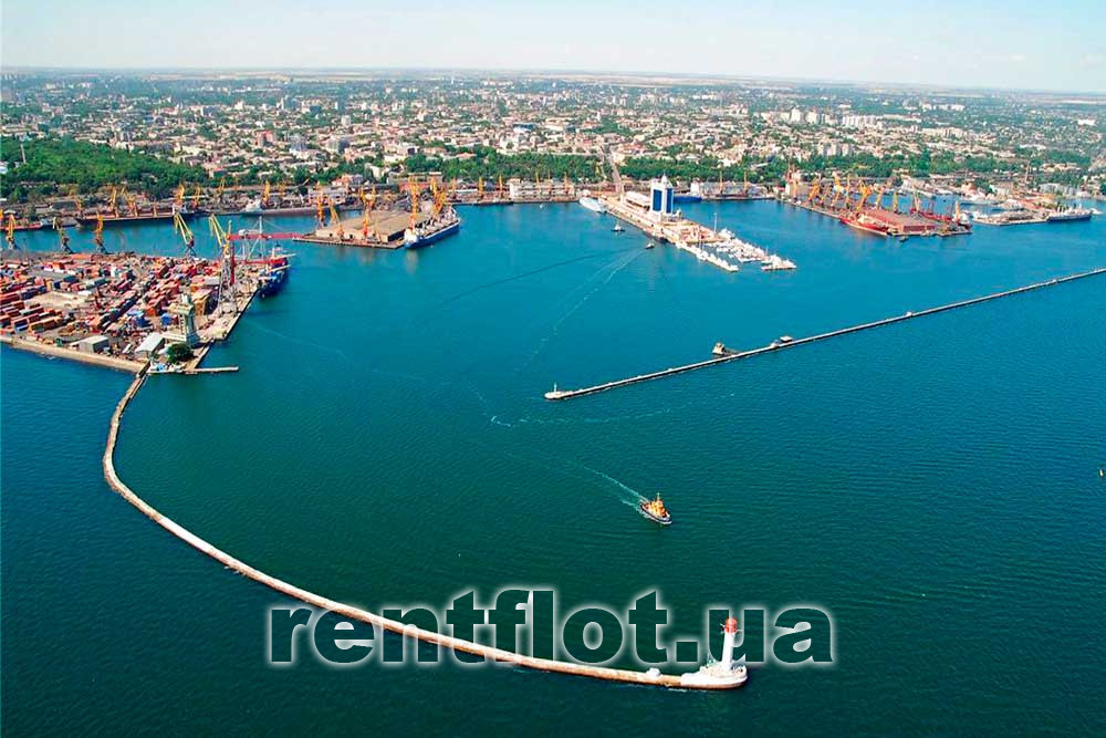 Збільшити фото морського порту в Одесі Морський порт в Одесі
