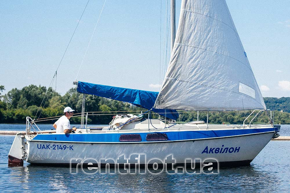 Sailing yacht Aquilon on the go