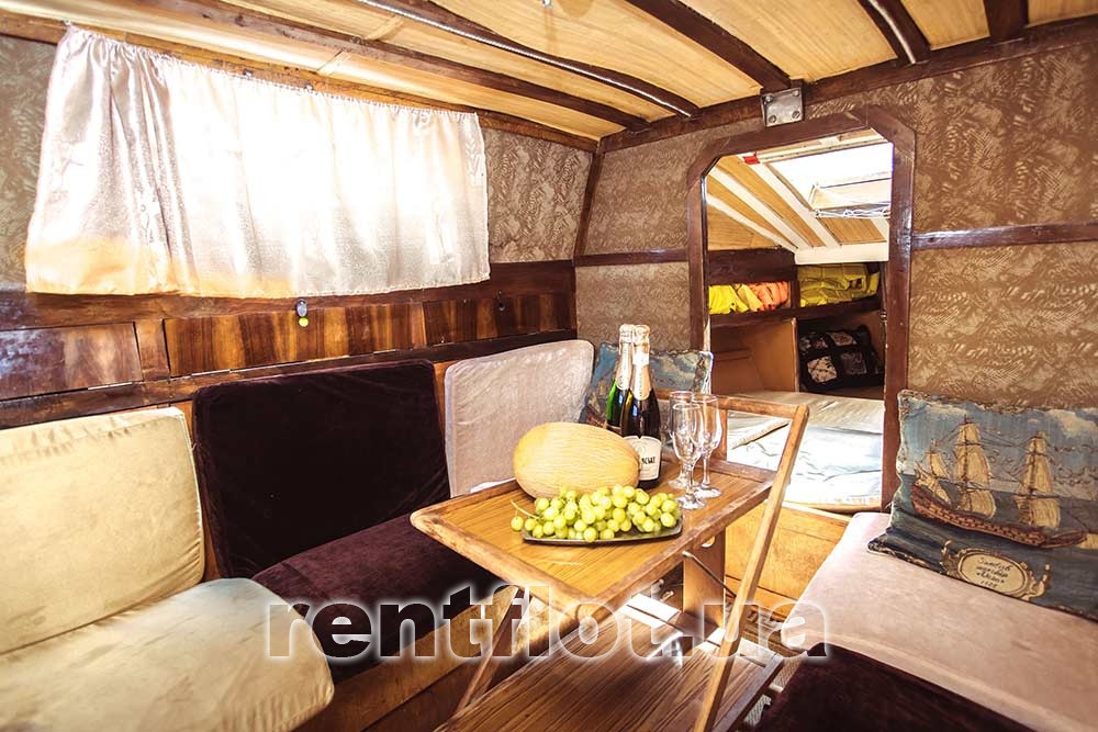 Enlarge the photo of the reception on the sailing yacht Arwen Buffet on sailing yacht Arwen