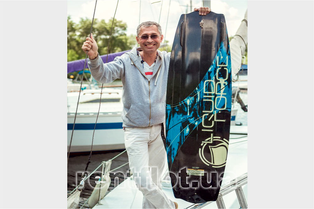 Enlarge photo of the captain of the sailing yacht Arwen Captain of the sailing yacht Arwen