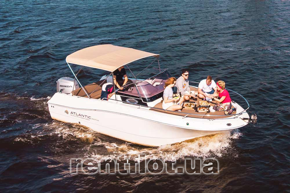 Збільшити фото пікніка на катері Атлантик-650 Пікнік на катері Атлантик-650