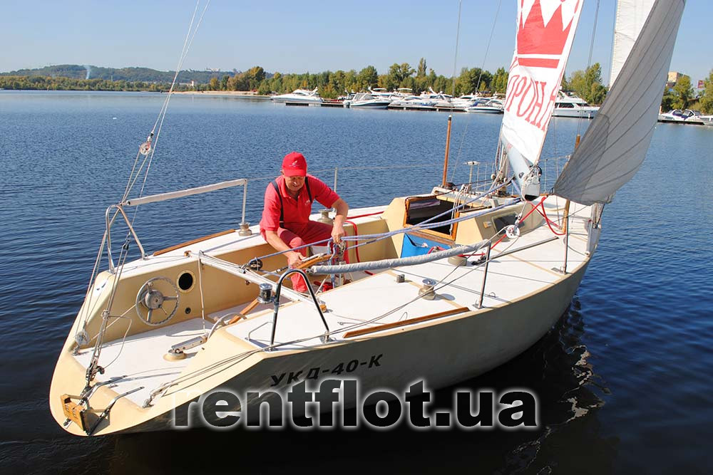 Увеличить фото внешнего вида парусной яхты Борей Внешний вид парусной яхты Борей