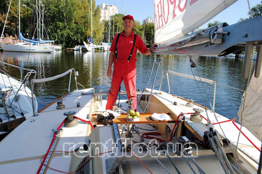 Увеличить фото капитана парусной яхты Борей Капитан парусной яхты Борей