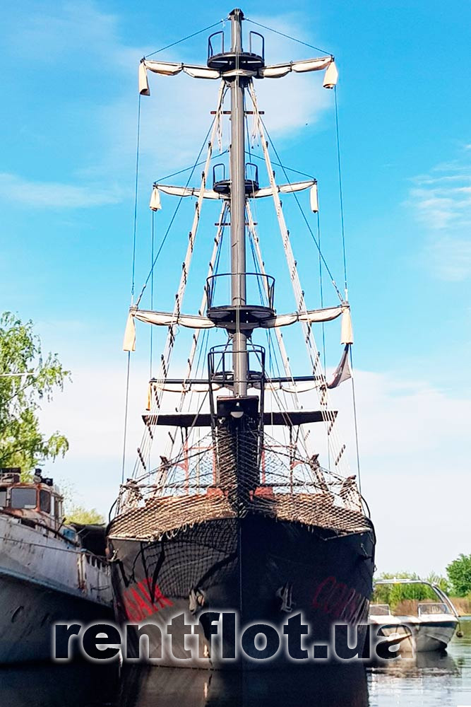 Enlarge photo of brigantine Corsair is waiting for guests Brigantine Corsair awaits guests