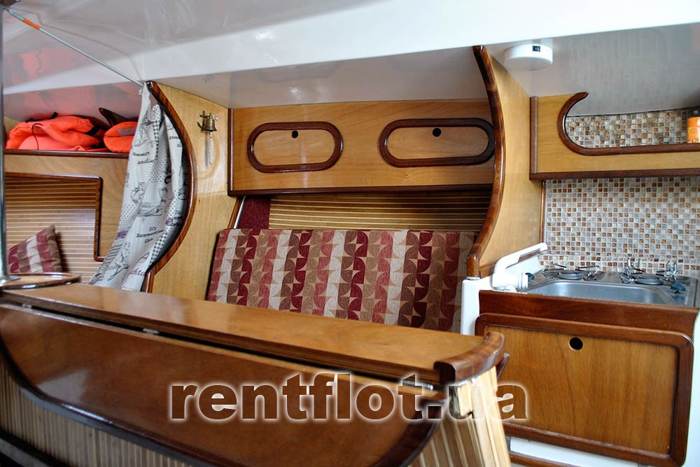 Enlarge photo of the galley of sailing yacht Delta Galley of sailing yacht Delta