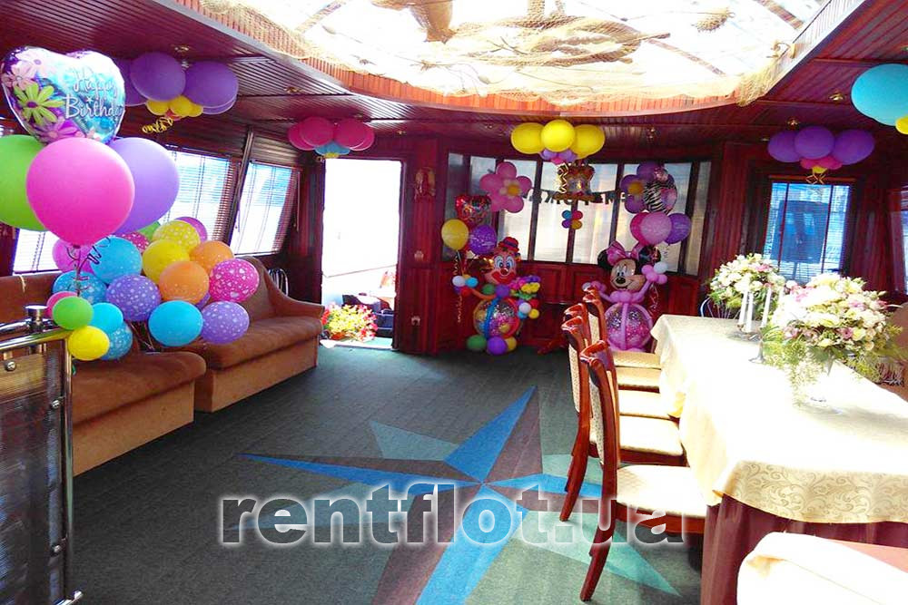 Enlarge the photo of the children's party on the motor ship Edem Children's party on the motor ship Edem