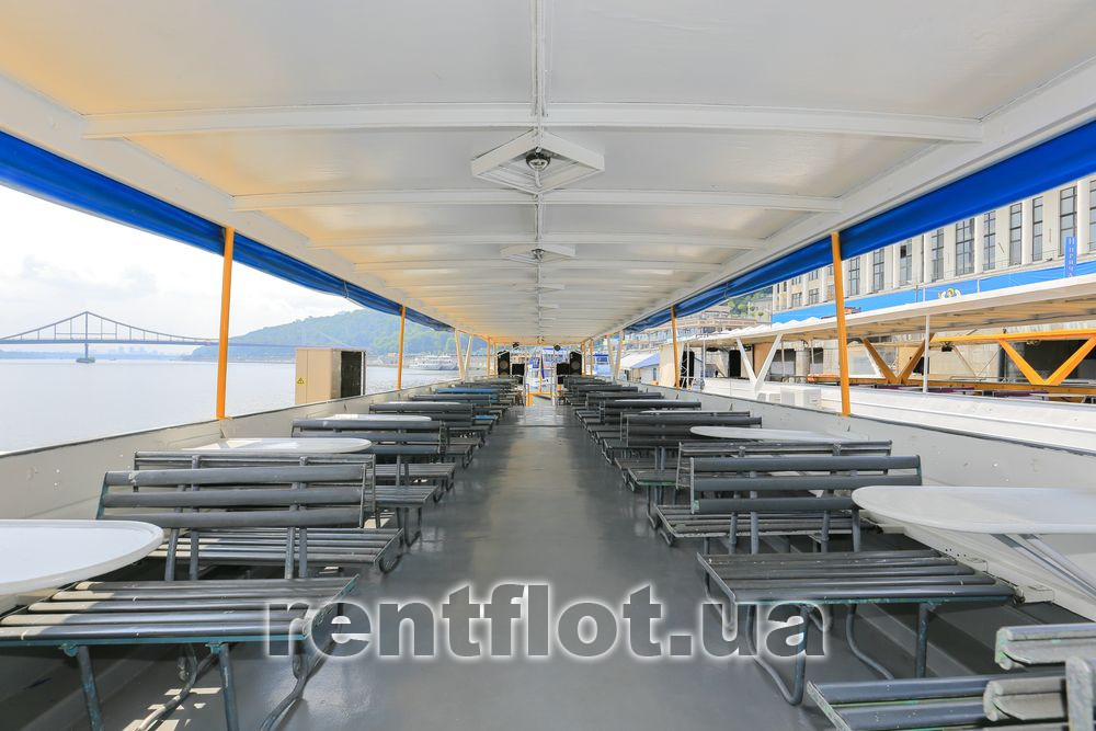 Enlarge photo of the upper deck of the ship Hoverla The upper deck of the ship Hoverla