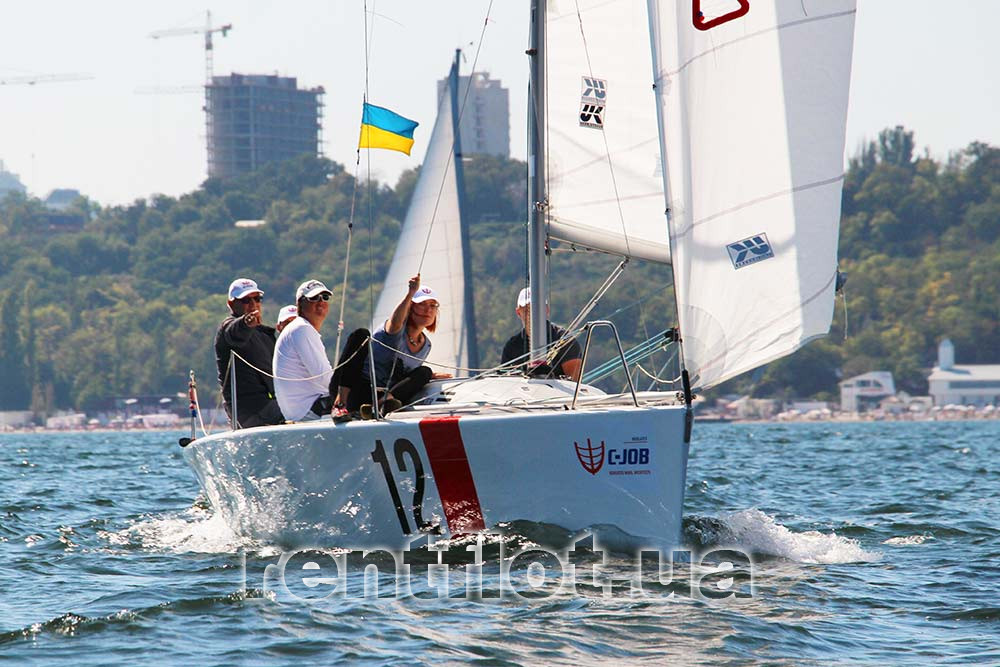 Мастер-класс во время парусной регаты на Черном море
