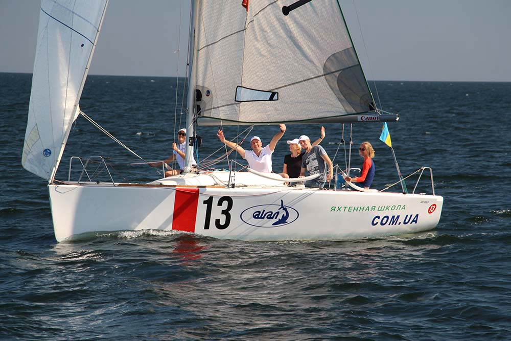 Настроение парусной регаты на Черном море