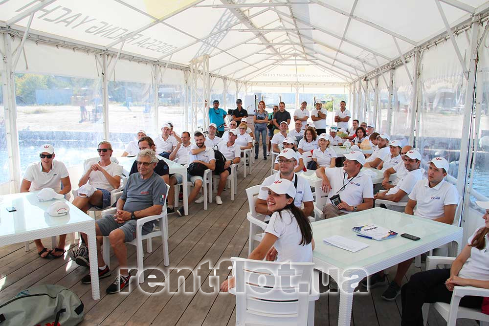 Корпоратив на парусной регате на Черном море