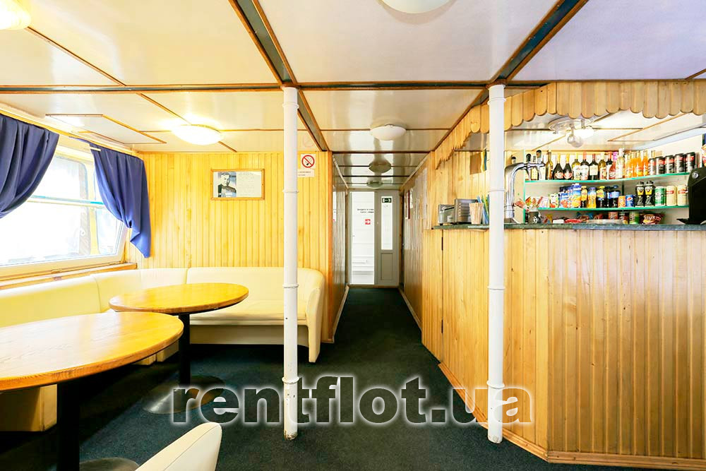 Збільшити фото бару Микола Дудка Бар теплохода Микола Дудка