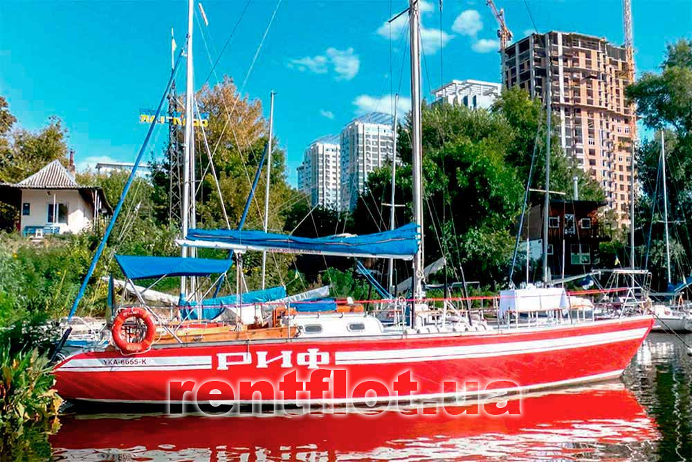 Enlarge photo of the exterior viewof sailing yacht Rif Exterior view of the sailing yacht Rif