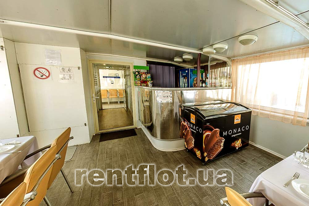 Увеличить фото бара на теплоходе Риверест-4 Бар на теплоходе Риверест-4