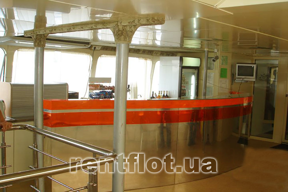Enlarge photo of the bar on the motor ship Riverest Bar on the motor ship RiverestBar on the motor ship Riverest