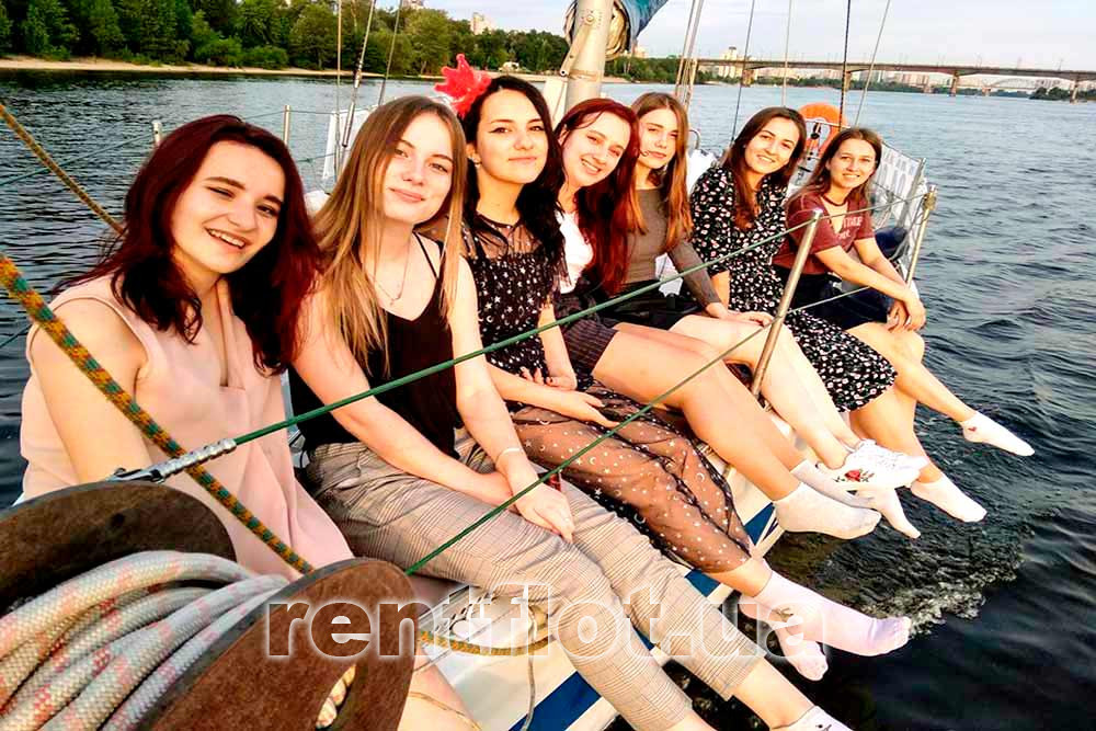 Збільшити фото дівич-вечора на парусній яхті Воля Дівич-вечір на парусній яхті Воля