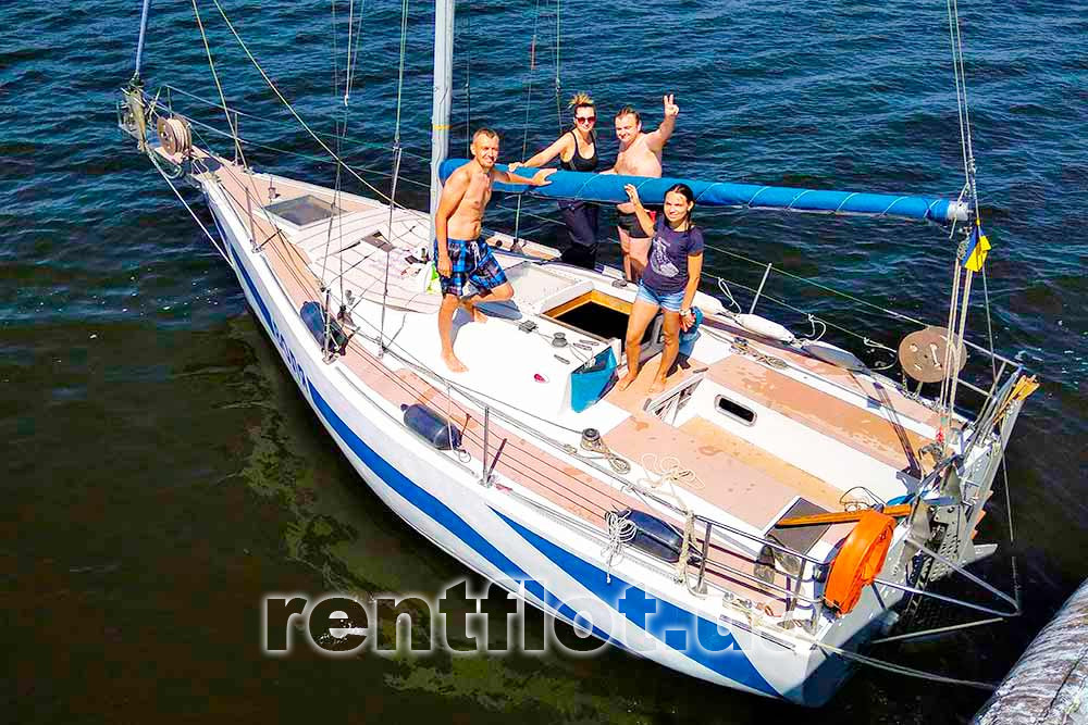 Збільшити фото сімейного відпочинку на парусній яхті Воля Сімейний відпочинок на парусній яхті Воля