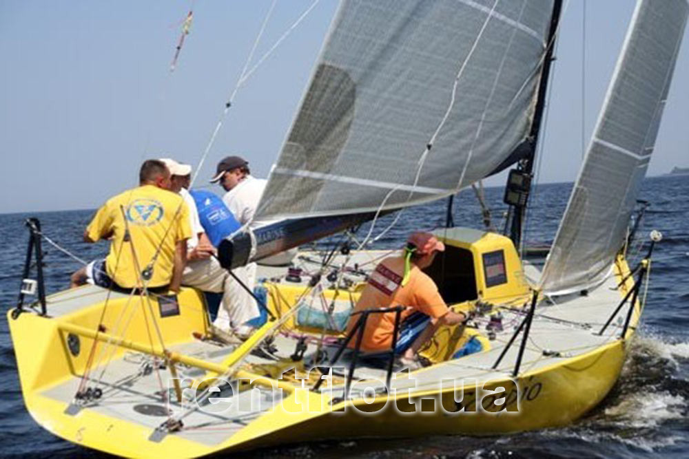 Enlarge photo of the moment of the corporate sailing regatta in Obolon The moment of the corporate sailing regatta in Obolon