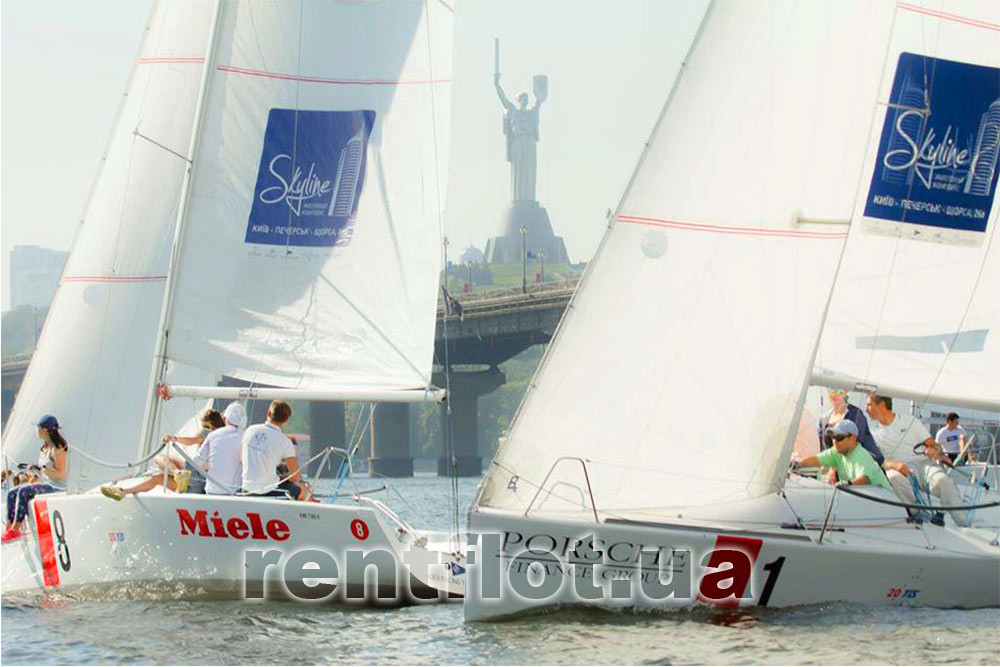 Збільшити фото процесу проведення корпоративної парусної регати на річці Дніпро В процесі проведення корпоративної парусної регати на річці Дніпро