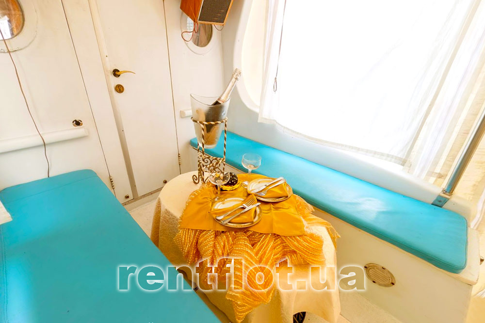 Enlarge the photo of the holiday for two on the motor ship Svoy Party for two on the motor ship Svoy