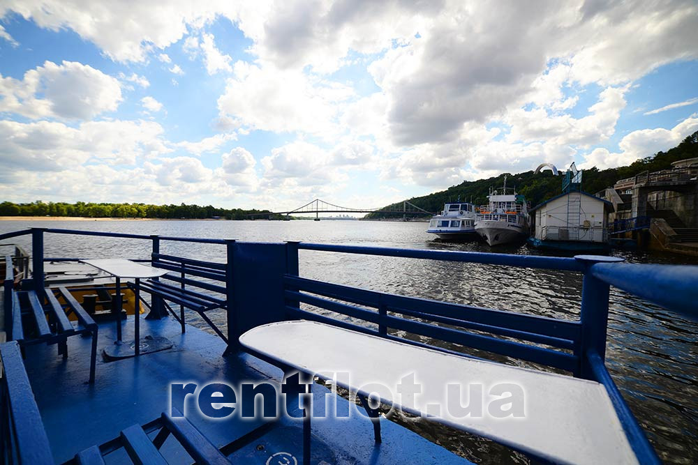 Aft of the upper deck of the motor ship Ai-Petri