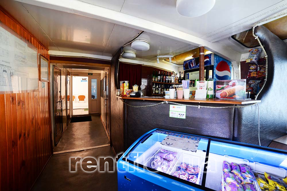 Bar on the lower deck of the Ai-Petri motor ship