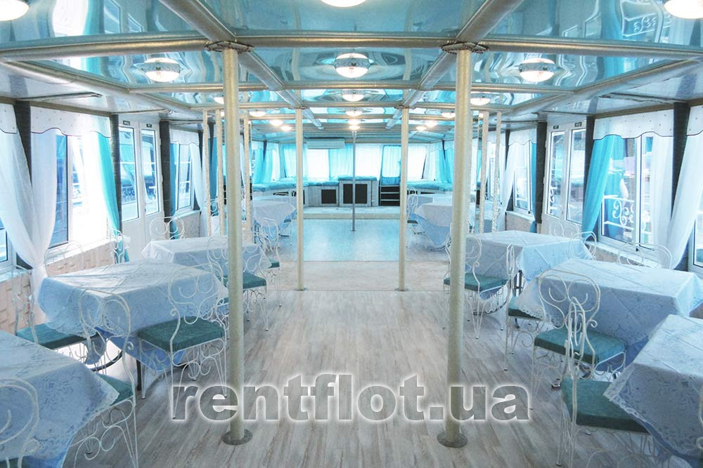 Збільшити фото нижньої палуби теплохода Каштан-2 Нижня палуба теплохода Каштан-2