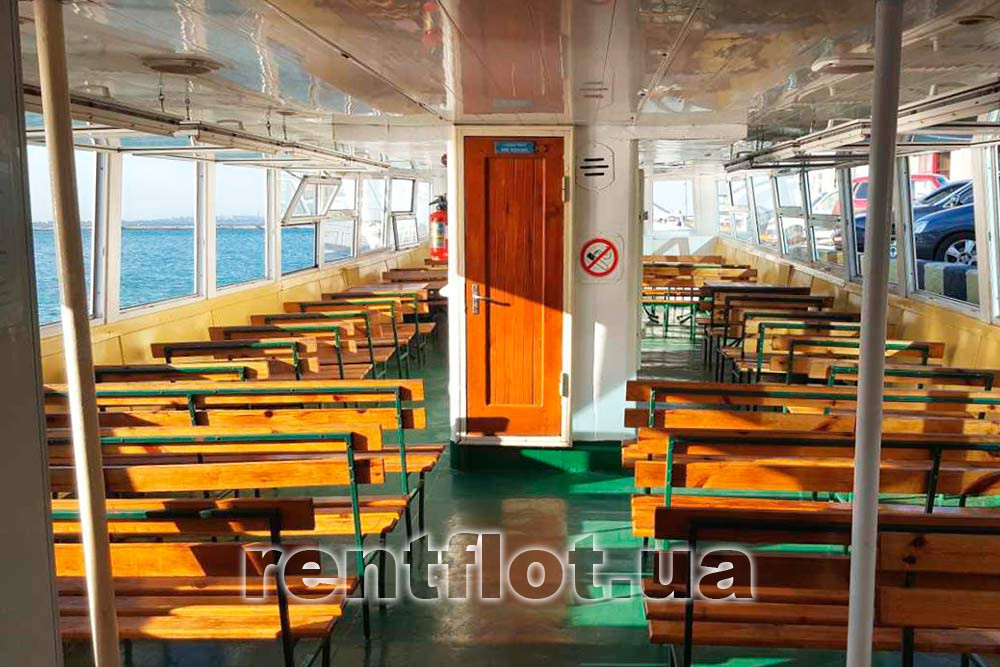 Enlarge photo of the salon on the second deck of the motor ship Split Salon on the second deck of the motor ship Split