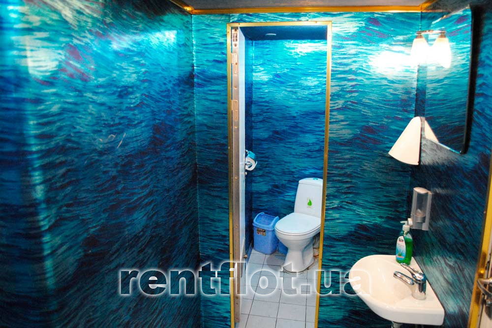 Enlarge photo of the bathroom on the motor ship catamaran Hadzhibey Bathroom on the motor ship catamaran Hadzhibey