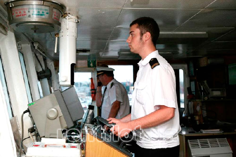 Enlarge photo of the captain's bridge of the motor ship of the catamaran Hadzhibey Captain's bridge of the motor ship of the catamaran Khadzhibey