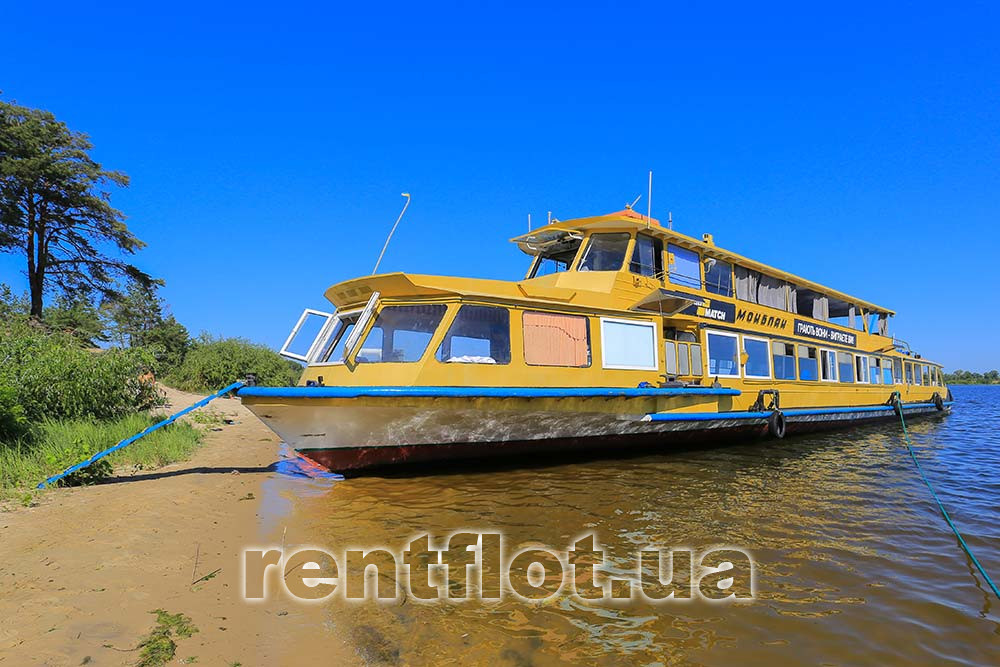 Збільшити фото теплохода Монблан Зовнішній вигляд теплохода Монблан