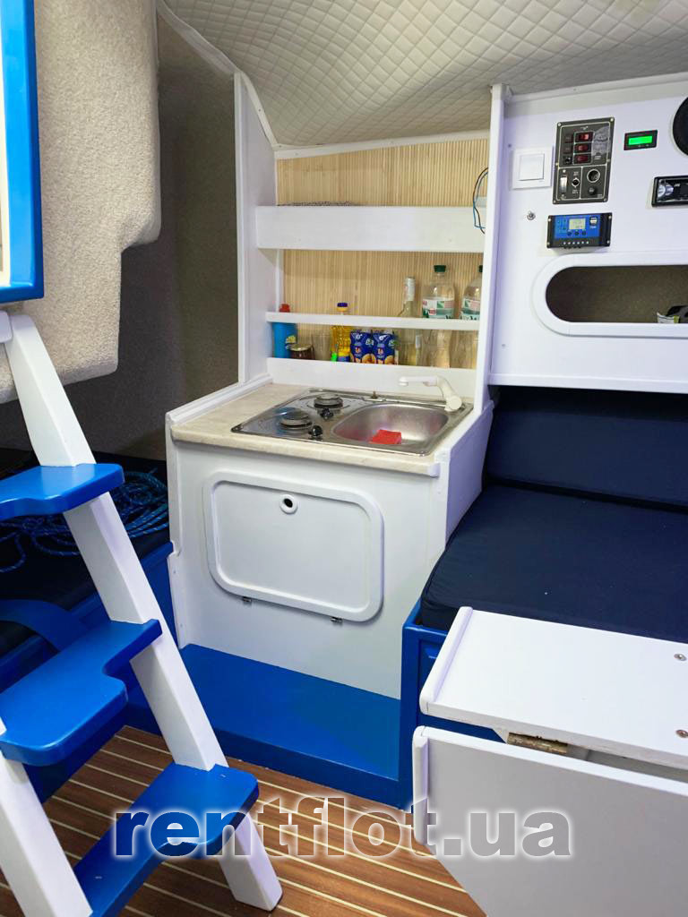 Enlarge photo of the galley of sailing yacht Marco Galley of sailing yacht Marco