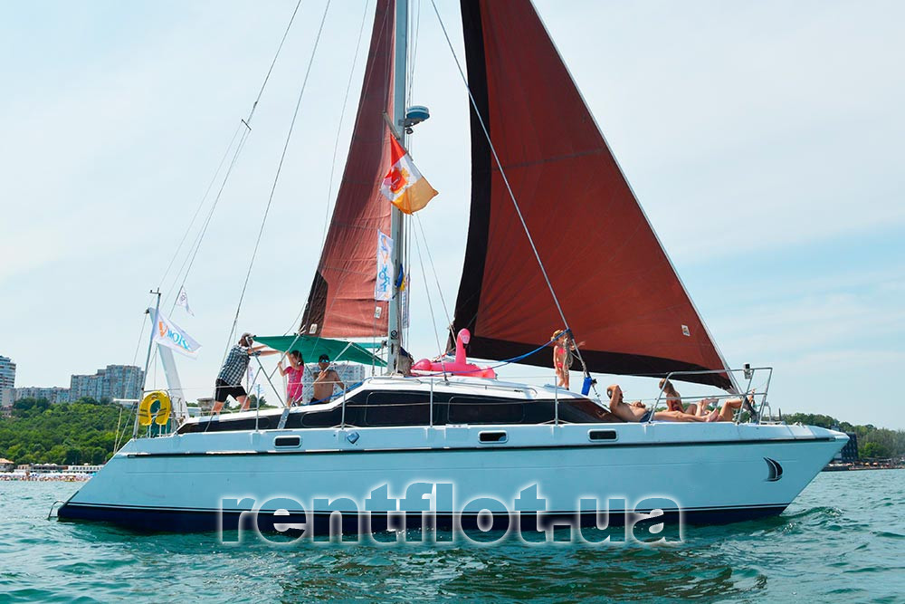 Enlarge photo of catamaran Ocean under sail Catamaran Ocean sailing