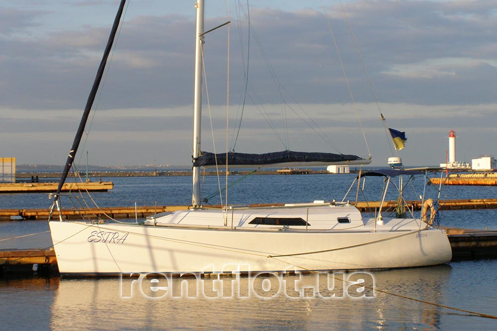 Enlarge photo of sailing yacht Estra at the pier Sailing yacht Estra at the pier