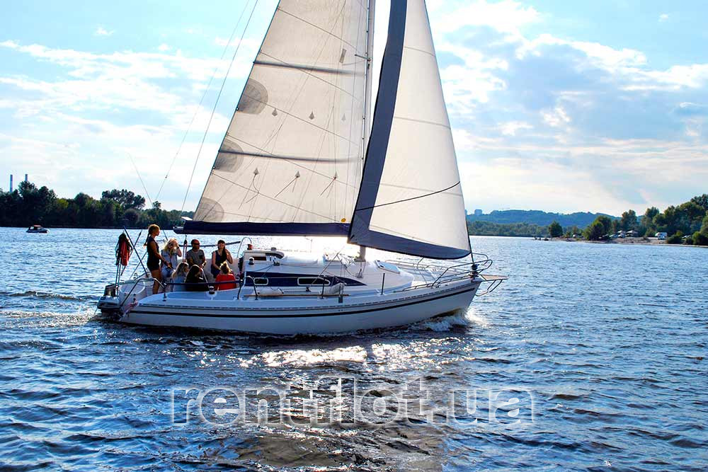 Збільшити фото вечірок на пару яхте Янмор Вечірка на парусній яхті Янмор