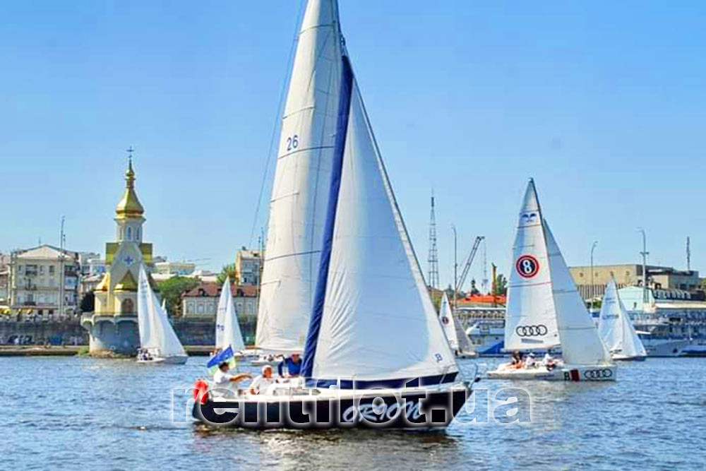 Увеличить фото внешнего вида парусной яхты Орион Внешний вид парусной яхты Орион