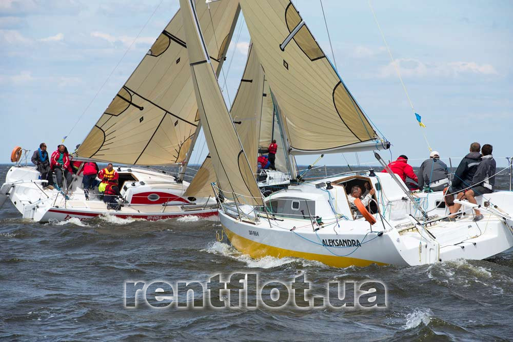 Увеличить фото гонки с участием яхты Александрa Гонки с участием яхты Александрa