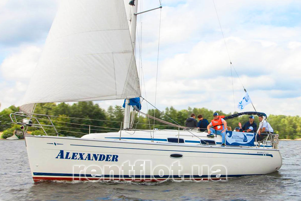 Встреча с друзьями на парсуной яхте Бавария-33 Александер