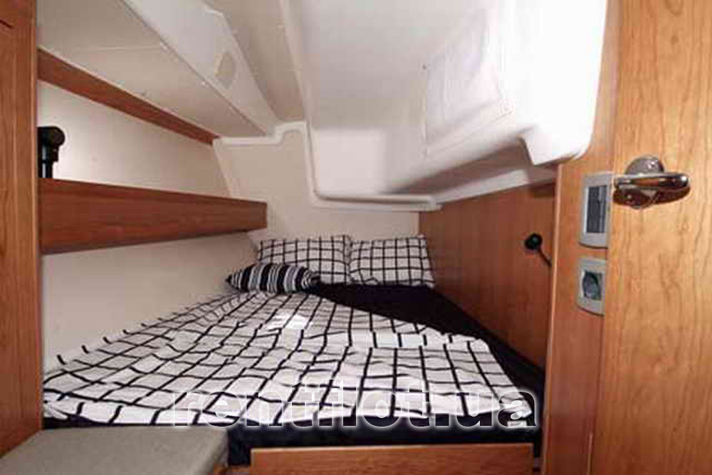 Enlarge photo of the aft cabin on sailing yacht Blank Aft cabin on sailing yacht Blanca