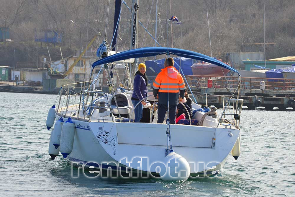 Enlarge photo of Blank's sailing yacht on the water Sailing yacht Blanka on the water