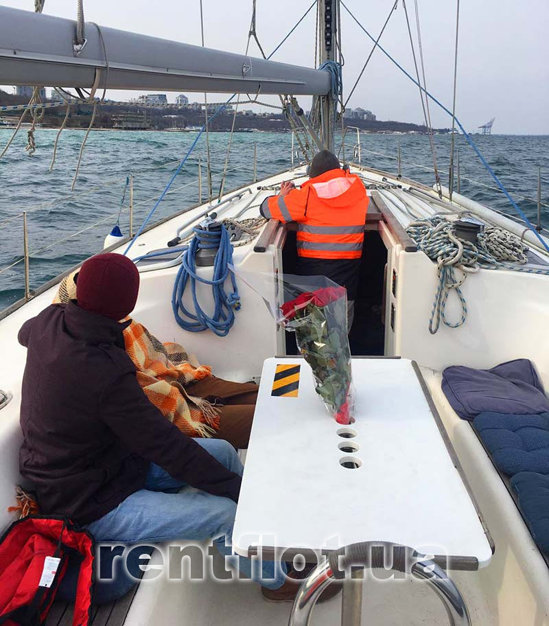 Enlarge photo of table in cockpit of sailing yacht Blank Cockpit table of sailing yacht Blank