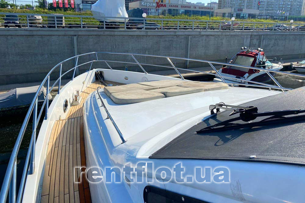 Enlarge photo of the sun deck of motor yacht Elina Sun deck of motor yacht Elina