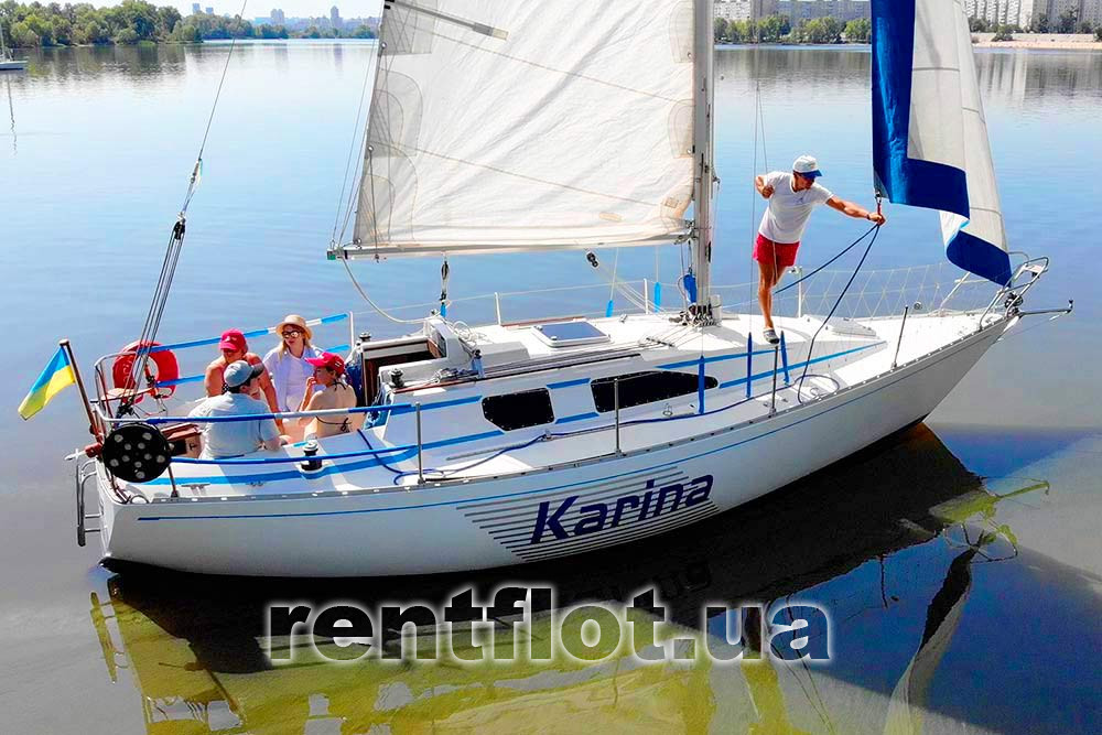 Sailing yacht Karina