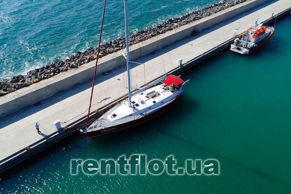 Enlarge photo of moored sailing yacht Olga Moored sailing yacht Olga