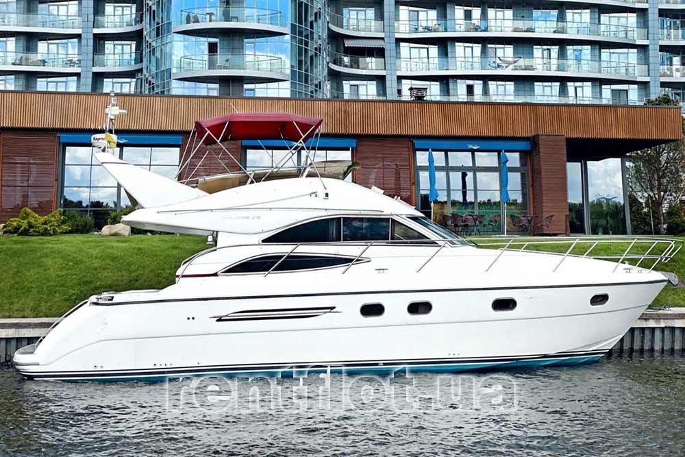 Enlarge photo of exterior view of motor yacht Princess-45 Exterior view of motor yacht Princess-45