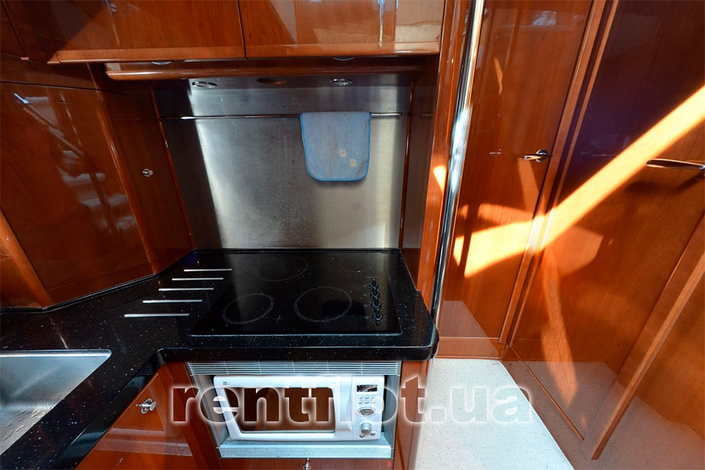 Enlarge photo of galley equipment of motor yacht Princess-45 Galley equipment of motor yacht Princess-45