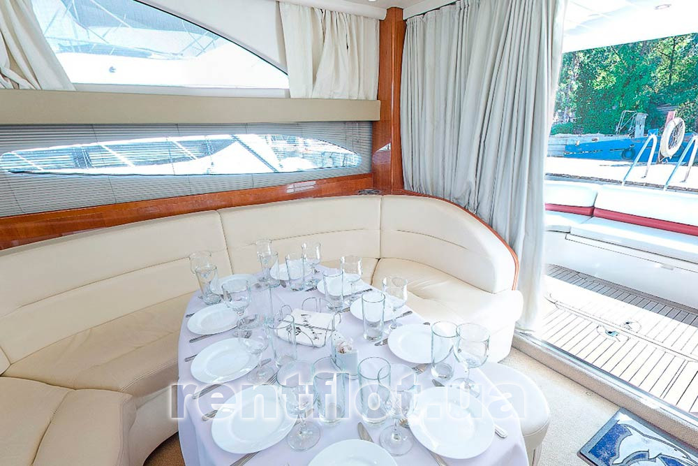 Enlarge birthday photo on motor yacht Princess-45 Birthday on motor yacht Princess-45
